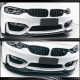 Накладка на передний бампер Lip V9 (для F82/F83, Карбон) для BMW 4 серия F-32 2012-2020 гг