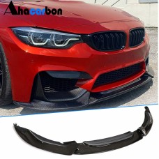 Накладка на передний бампер Карбон V10 (для F82/F83) для BMW 4 серия F-32 2012-2020 гг