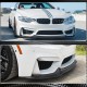 Накладка на передний бампер Карбон V11 (для F80) для BMW 3 серия F-30/31/34 2012-2019 гг