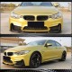 Накладка на передний бампер Карбон V12 (для F80) для BMW 3 серия F-30/31/34 2012-2019 гг
