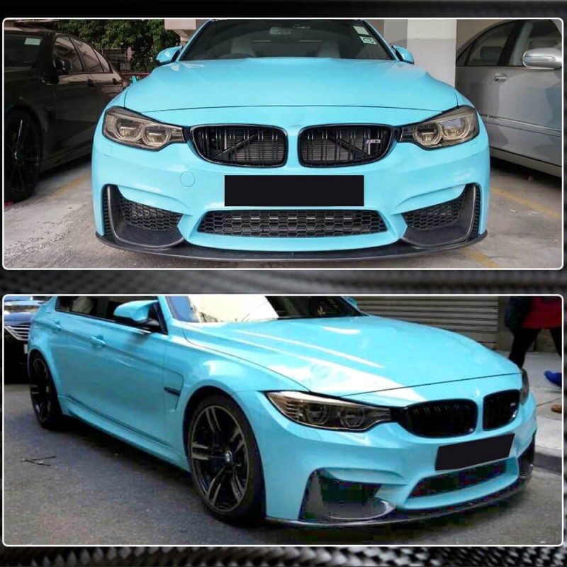 Передняя губа бампера FRP V15 (для F80) для BMW 3 серия F-30/31/34 2012-2019 гг Передняя губа бампера FRP V15 (для F80) для BMW 3 серия F-30/31/34 2012-2019 гг