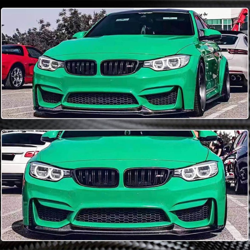 Передняя губа бампера FRP V17 (для F80) для BMW 3 серия F-30/31/34 2012-2019 гг Передняя губа бампера FRP V17 (для F80) для BMW 3 серия F-30/31/34 2012-2019 гг