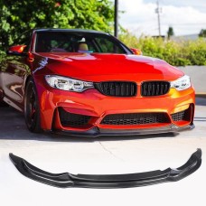 Накладка на передний бампер Карбон V14 (для F82/F83) для BMW 4 серия F-32 2012-2020 гг