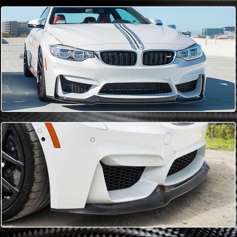 Передняя губа бампера FRP V17 (для F82/F83) для BMW 4 серия F-32 2012-2020 гг Передняя губа бампера FRP V17 (для F82/F83) для BMW 4 серия F-32 2012-2020 гг