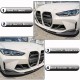 Накладка на передний бампер Lip V7 (для G80, Карбон) для BMW 3 серия G20/21 2018- гг