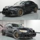 Накладка на передний бампер Карбон V1 (для G82/G83) для BMW 4 серия G22/23/26 2020- гг