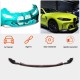 Накладка на передний бампер Lip V3 (для G82/G83, Карбон) для BMW 4 серия G22/23/26 2020- гг