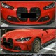 Накладка на передний бампер Lip V3 (для G82/G83, Карбон) для BMW 4 серия G22/23/26 2020- гг