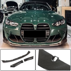 Накладка на передній бампер Сухий карбонr V9 (для G82/G83) для BMW 4 серія G22/23/26 2020- рр