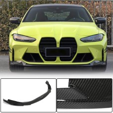 Накладка на передній бампер Сухий карбонr V10 (для G82/G83) для BMW 4 серія G22/23/26 2020- рр