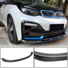 Накладка на передний бампер Карбон V1 для BMW I3 2013-2022 гг