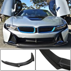 Накладка на передний бампер Сухой карбон для BMW I8 2014-2020 гг