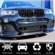 Накладка на передний бампер Карбон (M-Sport) для BMW X3 F-25 2011-2018 гг