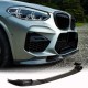 Накладка на передний бампер Карбон V1 (для F97 2019-2021) для BMW X3 G01 2018- гг