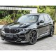 Накладка на передний бампер Карбон V1 (для F97 2019-2021) для BMW X3 G01 2018- гг
