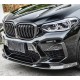 Накладка на передний бампер Карбон V1 (для F97 2019-2021) для BMW X3 G01 2018- гг