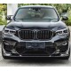 Накладка на передний бампер Карбон V1 (для F97 2019-2021) для BMW X3 G01 2018- гг
