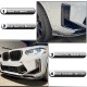 Накладка на передний бампер Карбон (для F97 2022-2025) для BMW X3 G01 2018- гг