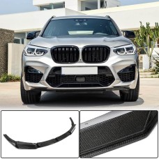 Накладка на передний бампер Карбон V2 (для F97 2019-2021) для BMW X3 G01 2018- гг