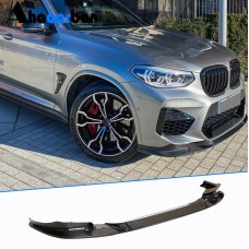 Накладка на передній бампер Карбон V1 (для F98 2019-2021) для BMW X4 G02 2018- рр