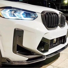 Накладка на передний бампер Карбон (для F97 2022-2025) для BMW X4 G02 2018- гг