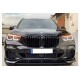 Передняя Lip накладка Paradigm V-3 (2018-2022, черный глянец) для BMW X5 G05 2019- гг
