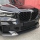 Передняя Lip накладка Paradigm V-4 (2018-2022, натуральный карбон) для BMW X5 G05 2019- гг