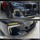 Передняя Lip накладка Paradigm V-4 (2018-2022, натуральный карбон) для BMW X5 G05 2019- гг