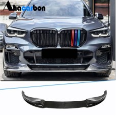 Накладка на передний бампер FRP V5 (2019-2022 M-Sport) для BMW X5 G05 2019- гг