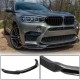 Накладка на передний бампер Карбон V1 (для F85) для BMW X5 F-15 2013-2018 гг