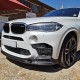 Накладка на передний бампер Карбон V2 (для F86) для BMW X6 F-16 2014-2019 гг