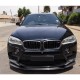 Накладка на передний бампер Карбон V2 (для F86) для BMW X6 F-16 2014-2019 гг