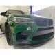 Накладка на передний бампер Карбон V2 (для F86) для BMW X6 F-16 2014-2019 гг