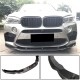 Накладка на передний бампер Карбон V3 (для F86) для BMW X6 F-16 2014-2019 гг
