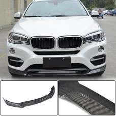 Накладка на передній бампер Карбон V1 (Base) для BMW X6 F-16 2014-2019 рр