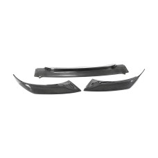 Накладка на передний бампер Карбон V2 (Base) для BMW X6 F-16 2014-2019 гг