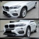 Накладка на передний бампер FRP V3 (Base) для BMW X6 F-16 2014-2019 гг