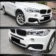 Накладка на передний бампер Карбон (M-Sport) для BMW X6 F-16 2014-2019 гг