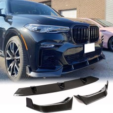 Накладка на передний бампер Карбон (M-Sport) для BMW X7 G07 2019- гг