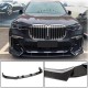 Накладка на передний бампер Карбон (M-Sport) для BMW X7 G07 2019- гг