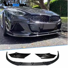 Накладка на передний бампер Карбон V2 (M-Sport) для BMW Z4 (G29) 2018- гг