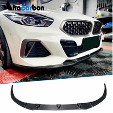 Накладка на передний бампер Карбон V3 (M-Sport) для BMW Z4 (G29) 2018- гг
