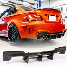 Дифузор заднього бампера Карбон (для 1M E82) для BMW 1 серія E81/82/87/88 2004-2011 рр
