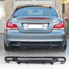Диффузор заднего бампера Карбон V2 (для E82/E88 M Sport) для BMW 1 серия E81/82/87/88 2004-2011 гг