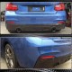 Диффузор заднего бампера V1 (для F22/F23 M-Sport, Карбон) для BMW 2 серия F22/23 2014-2021 гг