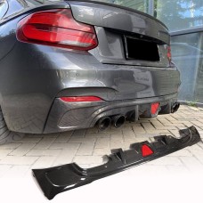 Диффузор заднего бампера Карбон V2 (для F22/F23 M Sport) для BMW 2 серия F22/23 2014-2021 гг
