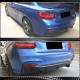 Диффузор заднего бампера V3 (для F22/F23 M-Sport, Карбон) для BMW 2 серия F22/23 2014-2021 гг