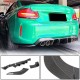 Диффузор заднего бампера V2 (для F87 M2/M2С, Карбон) для BMW 2 серия F22/23 2014-2021 гг