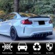 Диффузор заднего бампера V2 (для F87 M2/M2С, Карбон) для BMW 2 серия F22/23 2014-2021 гг