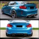 Диффузор заднего бампера V3 (для F87 M2/M2С, Карбон) для BMW 2 серия F22/23 2014-2021 гг
